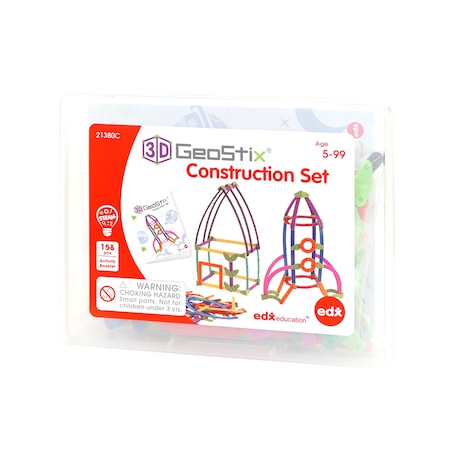 Edxeducation GeoStix 3D Construction Set 21380